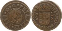 Spanien, Königreich 16 Maravedis Philipp IV., 1621 - 1665, Madrid -