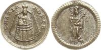 Miniatur - Messingmedaille Unbestimmt, Marienbild / Heiliger -