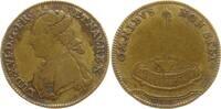 Fürth, Stadt Messing - Jeton v. Johann Christian Reich, Fürth, 1758 - 1814, Ludwig XVI., OMNIBVS NON SIBI -