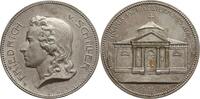 Deutschland, Kaiserreich Versilberte Bronzemedaille von W. Volk, Stuttgart, a.d. 100. Todestag Friedrich von Schiller, 1759 - 1805 -