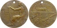Frankreich, 3. Republik Bronzemedaille v. Rene Baudicnon, Preismedaille Concours Internatiola de Musique -
