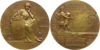 Frankreich, 3. Republik, Stadt Nancy Bronzemedaille v. Bussière, Exposition Internationale de l'Est, verliehen an L. Geisler -