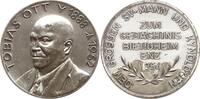 Württemberg, Stadt Bietigheim Weißmetallmedaille auf Tobias Ott, 1888 - 1952, Dem großen SV-Mann und Kynologen -