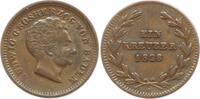 Baden, Großherzogtum Cu Kreuzer Ludwig, 1818 - 1830 -