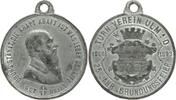 Ulm, Stadt Zinnmedaille 25 Jahre Turnverein Ulm, Turnvater Jahn -