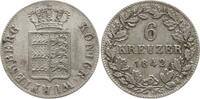 Württemberg, Königreich 6 Kreuzer Wilhelm I., 1816 - 1864 -