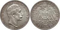 Kaiserreich Deutschland, Königreich Preußen 3 Mark Wilhelm II., 1888 - 1918 -