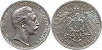Kaiserreich Deutschland, Königreich Preußen 3 Mark Wilhelm II., 1888 - 1918 -
