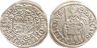 Würzburg, Bistum Schilling 1 in Jahreszahl kopfstehend! Johann Gottfried II. von Guttenberg, 1684 - 1698 -