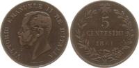 Italien, Königreich 5 Centesimi Vittorio Emanuele II., 1861 - 1878 -