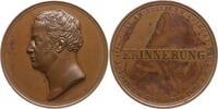 Brandenburg-Preußen, Stadt Berlin Bronzemedaille Friedrich Wilhelm III., 1797 - 1840, v. Brandt, auf seinen Tod -