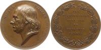 Dänemark, Königreich Bronzemedaille v. Christensen, auf Michael Nielsen, Schuldirektor in Kopenhagen 1811 - 1844 -