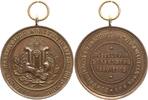 Düsseldorf, Stadt Tragbare Bronzemedaille 25 Jahre M.G.V. Amicitia, Düsseldorf-Grafenberg -