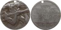 Kaiserreich Österreich Zinkmedaille Rotes Kreuz Kriegshilfsbüro Kriegsfürsorgeamt, Motiv: Neptun (Marine) -