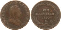 RDR, Haus Habsburg 1 Kreuzer Maria Theresia, 1740 - 1780, Schmöllnitz -