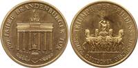 Bundesrepublik Deutschland Bronzemedaille 200 Jahre Brandenburger Tor -