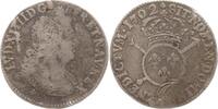 Frankreich, Königreich 1/4 Ecu aux insignes Ludwig XIV., 1643 - 1715, Bordeaux, Mmz. Lilie -