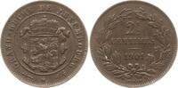Luxemburg 2 1/2 Centimes Adolph, 1890 - 1905 -
