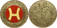 Köln, Stadt Teilemaillierte, vergoldete Bronzemedaille 50 Jahre SC HOTA - KÖLN, 1923 - 1973, Fußball -