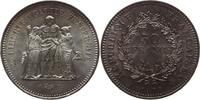 50 Francs 1977 Frankreich, 5. Republik Hercule Fast Stempelglanz