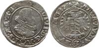 RDR, Haus Habsburg, Königreich Böhmen 3 Kreuzer (Groschen) Ferdinand II., 1619 - 1637, Prag -