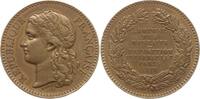 Frankreich, 3. Republik, Paris Bronzemedaille Exposition Universelle, Administration des Monnaies -