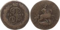 Russland 2 Kopeken Katharina II., 1762 - 1796, St. Petersburg -