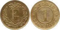Dänemark, Königreich 1 Skilling Rigsmont Frederik VII., 1848 - 1863 -