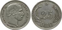 25 Öre 1894 Dänemark, Königreich Christian IX., 1863 - 1906 Sehr schön - vorzüglich, kl. Kr.