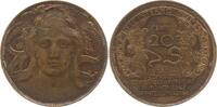 CU Jeton zu 20 Centesimi 1906 Italien, Mailand, Stadt v. Johnson, Mailand, Internationale Ausstellung, gültig auf der Messe Vorzüglich