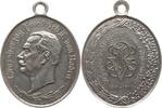 Baden, Großherzogtum Hochovale tragbare versilberte Bronzemedaille Friedrich II., v. Poellath, 50 J. 5. Badisches Infanterie Regiment 113 Freiburg -