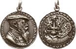 Nürnberg, Stadt Silbergussmedaille von Matthes Gebel, auf den Patrizier Wilhelm Löffelholz zu Kolberg, 1501-1554 -