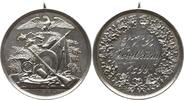 Brandenburg-Preußen Tragbare silberne Schützenmedaille v. Oertel, Berlin, S.V. B. Vogekönig 1899 -