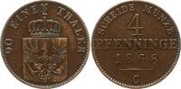 Preußen, Königreich 4 Pfennig Wilhelm I., 1861 - 1888 -