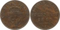Preußen, Königreich 4 Pfennig Wilhelm I., 1861 - 1888 -