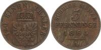 Preußen, Königreich 3 Pfennig Wilhelm I., 1861 - 1888 -