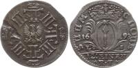 Brandenburg-Preußen, Kurfürstentum 1/12 Taler Friedrich III., 1688 - 1701, Berlin, Variante mit 12: und +R.T+ -