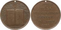 Tragbare Bronzemedaille 1828 Schweiz - Genf a.d. 300-Jahrfeier der Reformation in Genf Sehr schön - vorzüglich, min. Kr. Trageloch