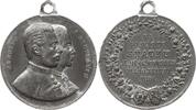 Tragbare Zinnmedaille 1881 Kaiserreich Österreich, Stadt Graz Franz Joseph I., v. Drentwett, Vermählung Prinz Rudoph mit Stephanie v. Belgien Seh...