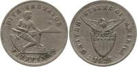 Philippinen 5 Centavos Manila, mit Beschreibungszettel aus alter Sammlung: 24-Aug-03 , AEF , $11.00 -