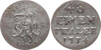 Brandenburg-Preußen 1/48 Taler Friedrich Wilhelm I., 1713 - 1740, Berlin -