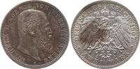 Kaiserreich Deutschland, Königreich Württemberg 2 Mark Wilhelm II., 1891 - 1918 -