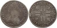 Frankreich, Königreich 1/2 Ecu aux 8 L Ludwig XIV., 1643 - 1715, Paris -