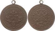 Tragbare Bronzemedaille 1893 Sachsen, Stadt Freiberg 400 Jahre Schützengilde und 250 Jahre Befreiung von den Schweden Sehr selten, sehr schön, et...