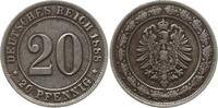 Kaiserreich Deutschland 20 Pfennig -