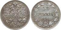 Finnland 50 Penniä Nikolaus II. von Russland, 1894 - 1917 -