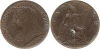 Großbritannien Farthing (1/4 Penny) Victoria, 1837 - 1901 -