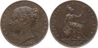 Farthing (1/4 Penny) 1838 Großbritannien Victoria, 1837 - 1901 Sehr schön - vorzüglich, min. Kr.