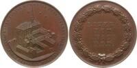 Bronzemedaille 1829 Frankfurt, Stadt von Zollmann, 300 Jahrfeier des Gymnasiums Vorzüglich