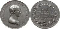 Zinnmedaille 1789 Schweiz-Zürich von Boltschauser, auf den Tod des Pädagogen Leonhard Usteri, 1741 - 1789 Selten, fast vorzüglich, winz. Kr.